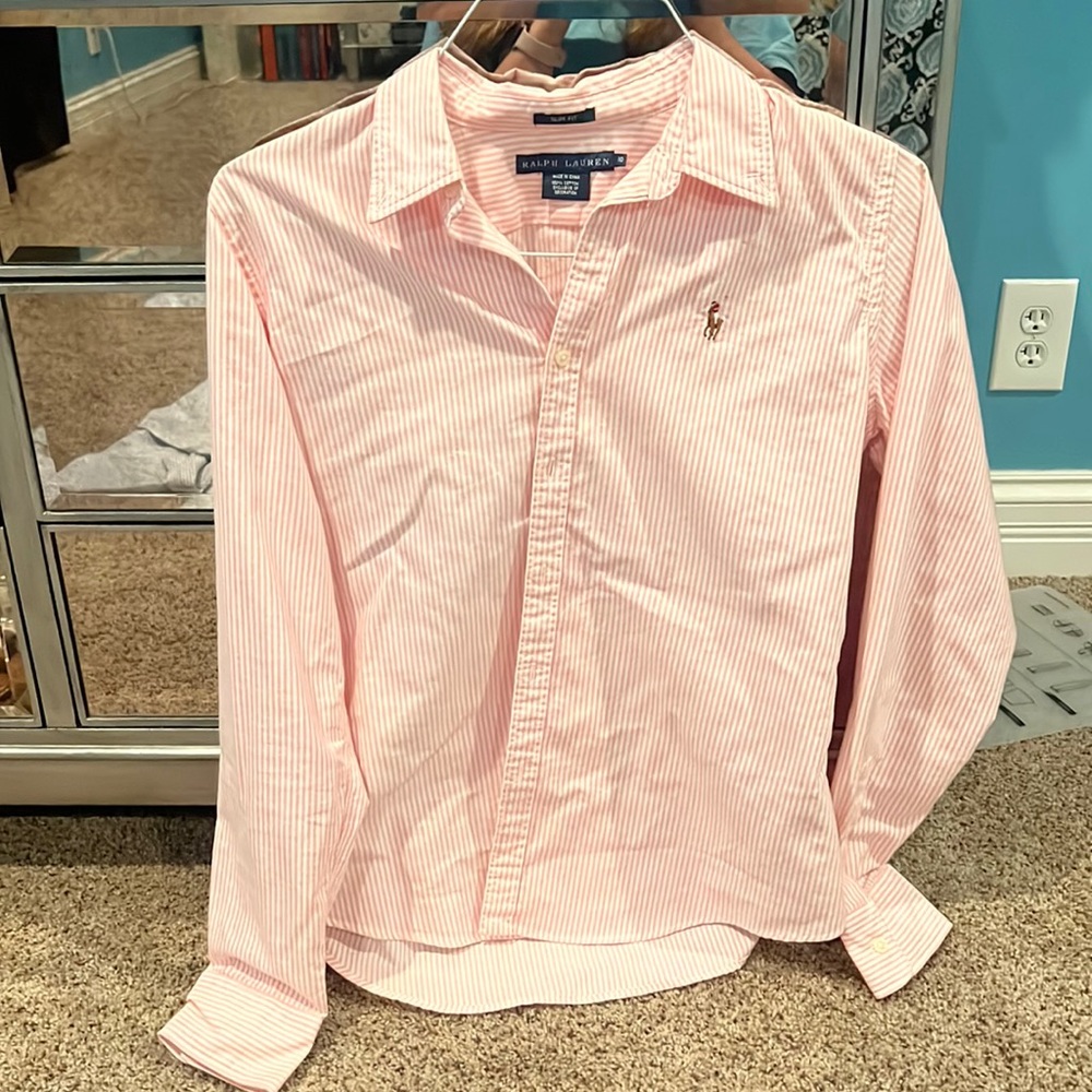 Slim fit Ralph Lauren polo button down